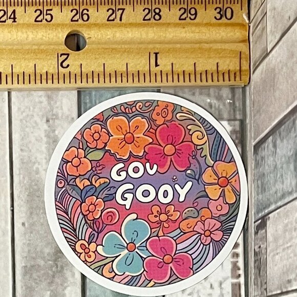 🌀10/$10🌀 70s Hippie Reusable Waterproof Vinyl Sticker Decal - Picture 1 of 2